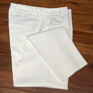 Zara Woman off white cropped pants